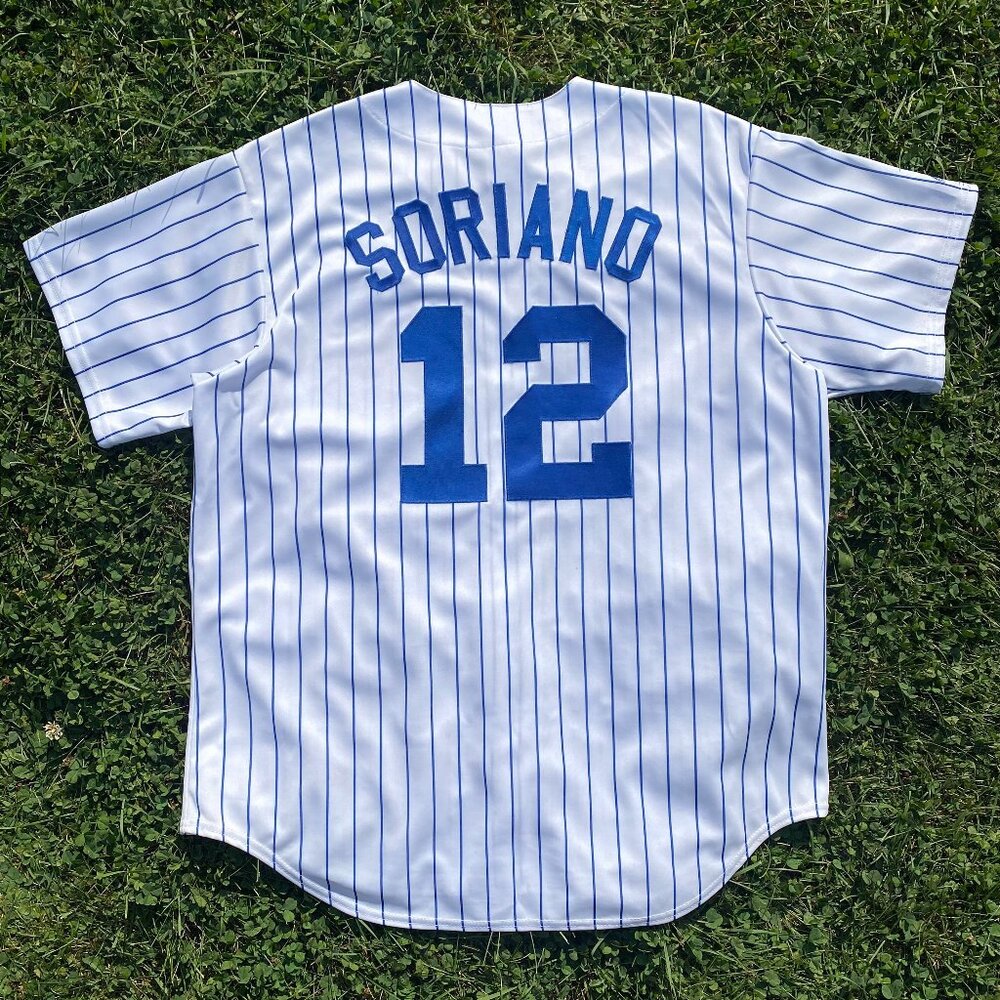 Vintage Chicago Cubs Soriano Jersey Men's XL Majestic MLB Baseball Made In USA
